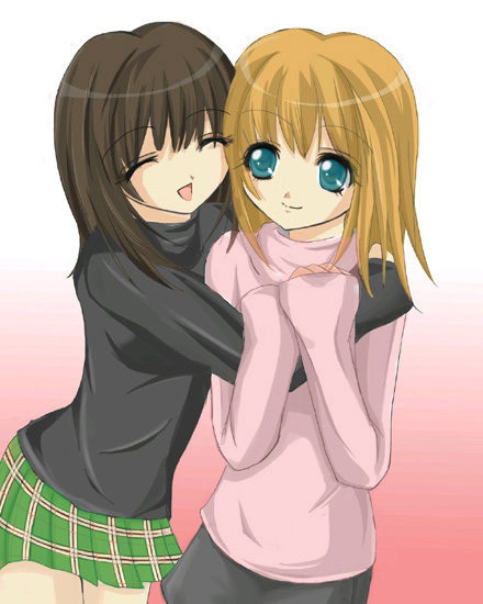 Anime Hug by heximer13 on DeviantArt