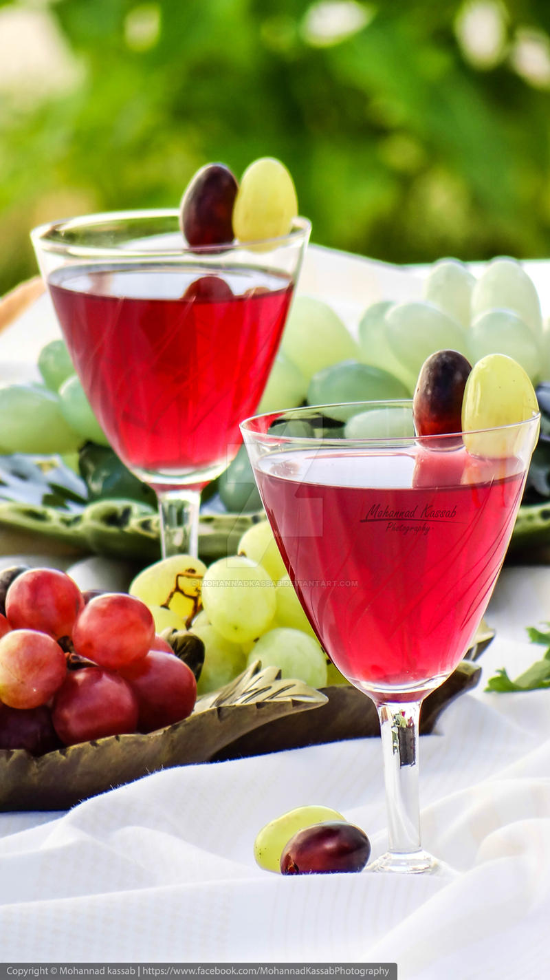 Red grape juice