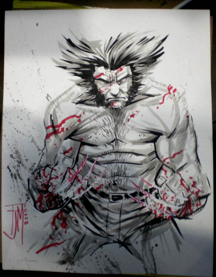 Wolverine Art Finished