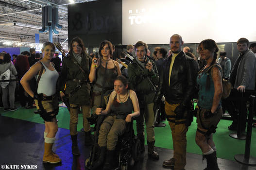 Tomb Raider Cosplayers - EGX 2015