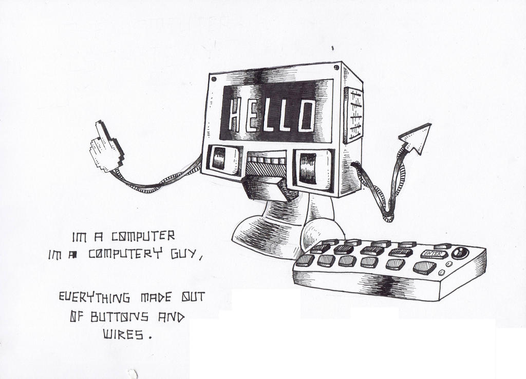 Computery Guy by TheTigerDude on DeviantArt