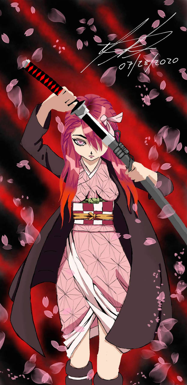 nezuko fan art by Alejandro0603 on DeviantArt