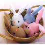 Basket of Easter Bunnies