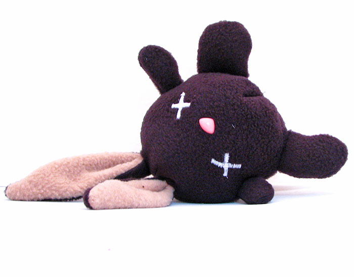 Dead plush bunny