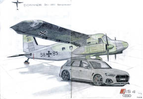 Audi RS4 // Dornier 28D2