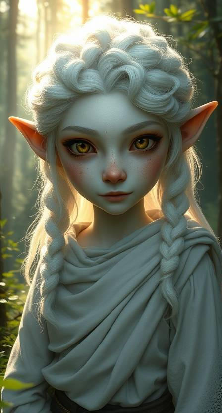 Elf girl by 078487p on DeviantArt