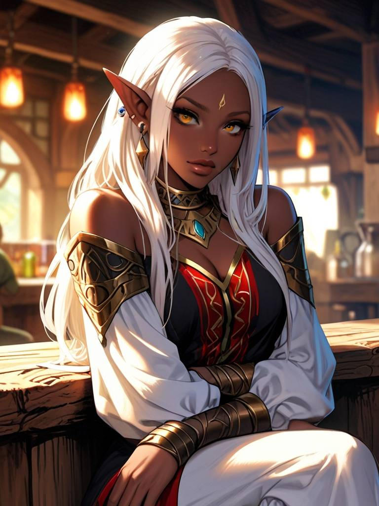 Elf girl by 078487p on DeviantArt
