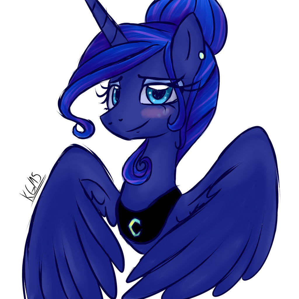 Princess Luna's new manestyle