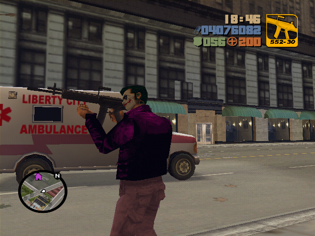 GTA III Joker Skin 2