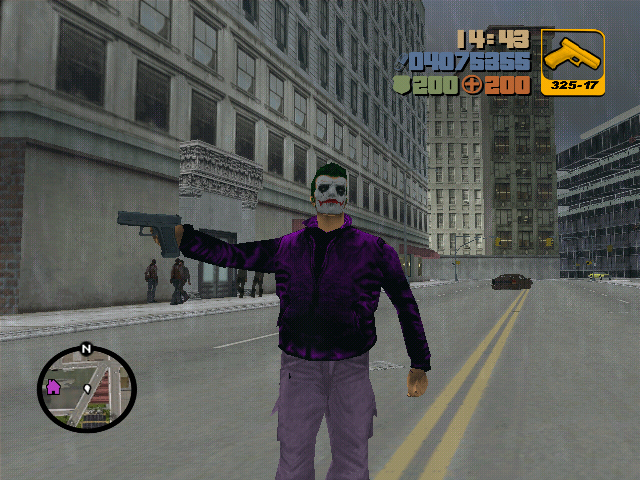 GTA III Joker Skin 3