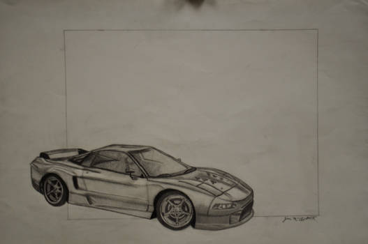 Acura NSX sketch