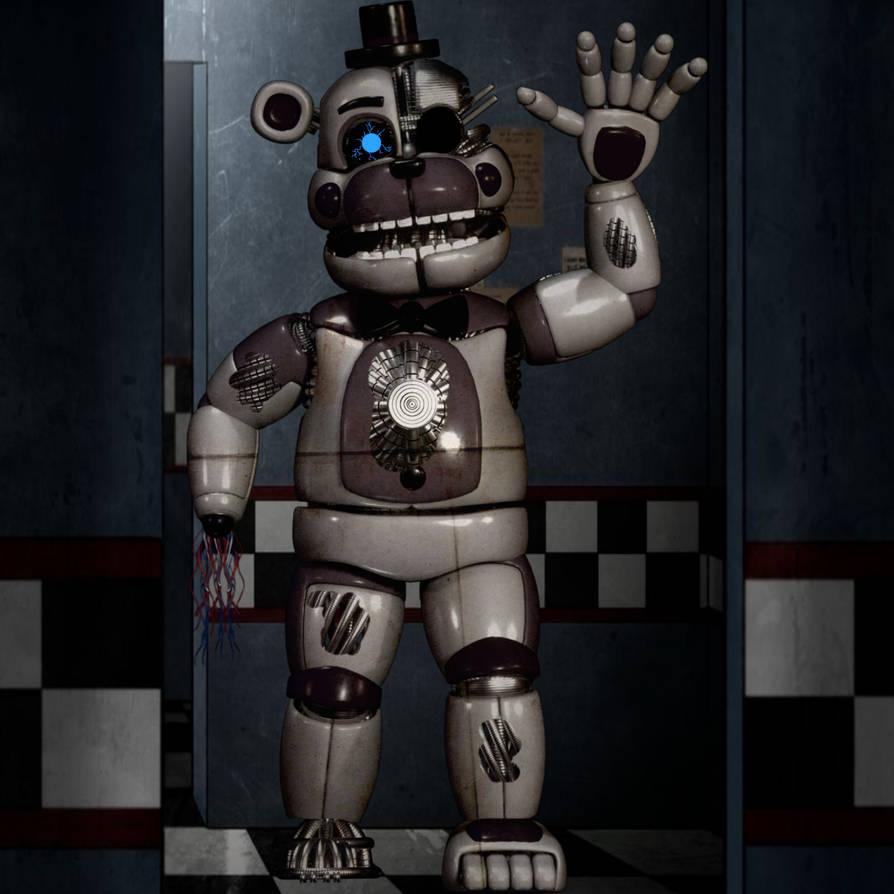 Withered funtime freddy by cyberfreddyYT on DeviantArt