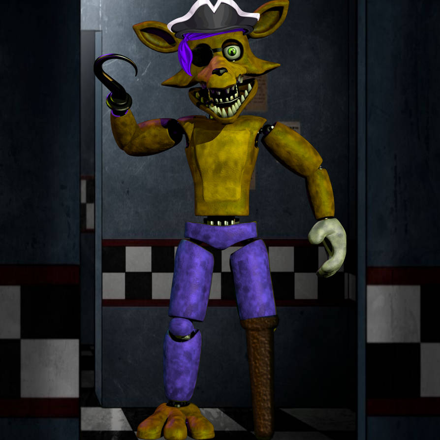 Spring foxy by cyberfreddyYT on DeviantArt