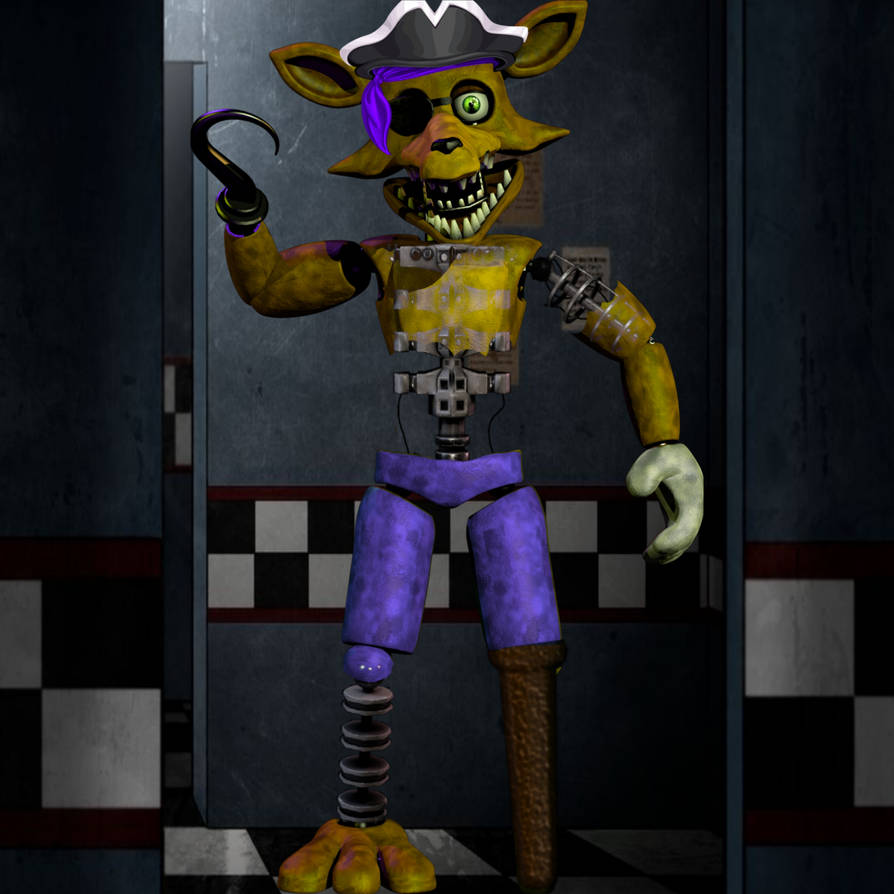 Withered spring foxy by cyberfreddyYT on DeviantArt