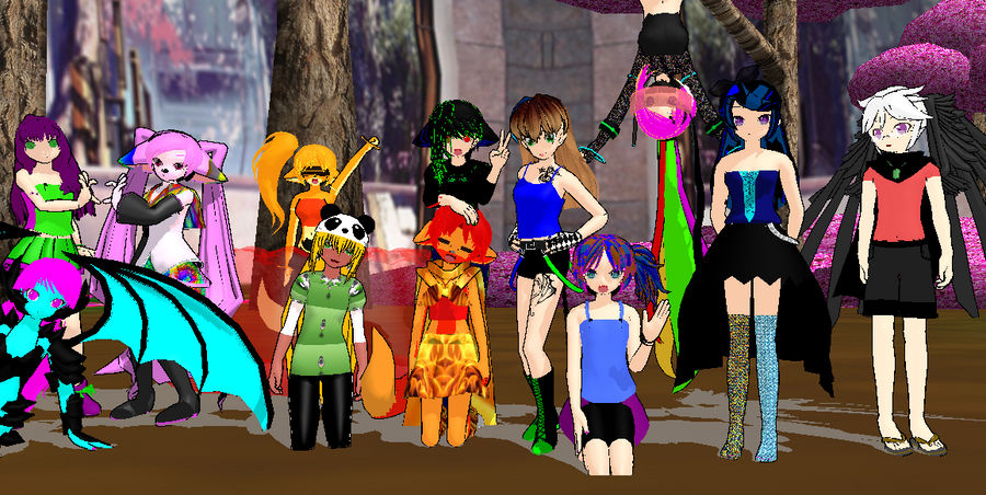 Mmd Friends By Khftw On Deviantart Mmd Friends By Khftw On Deviantart