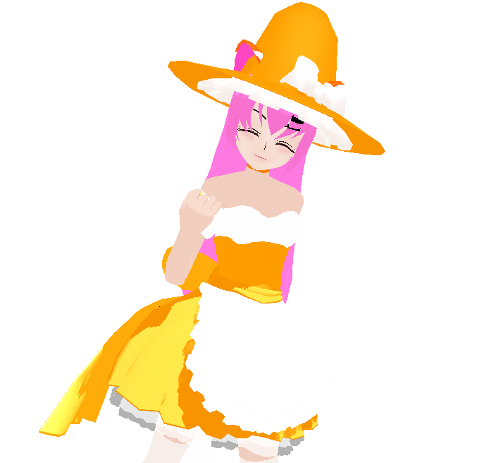 [MMD] Mireille-chan Halloween