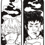 Double sided bookmark for Ckirean