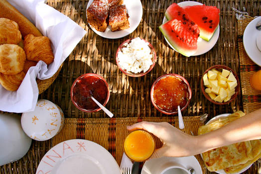 Breakfast in Tangier