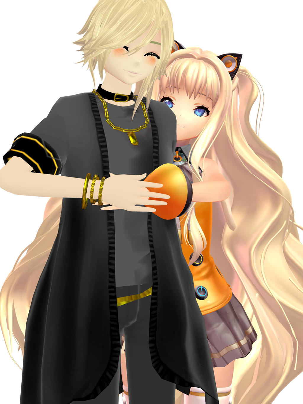 MMD: Sweet Embrace by StrawberrySeeU on DeviantArt