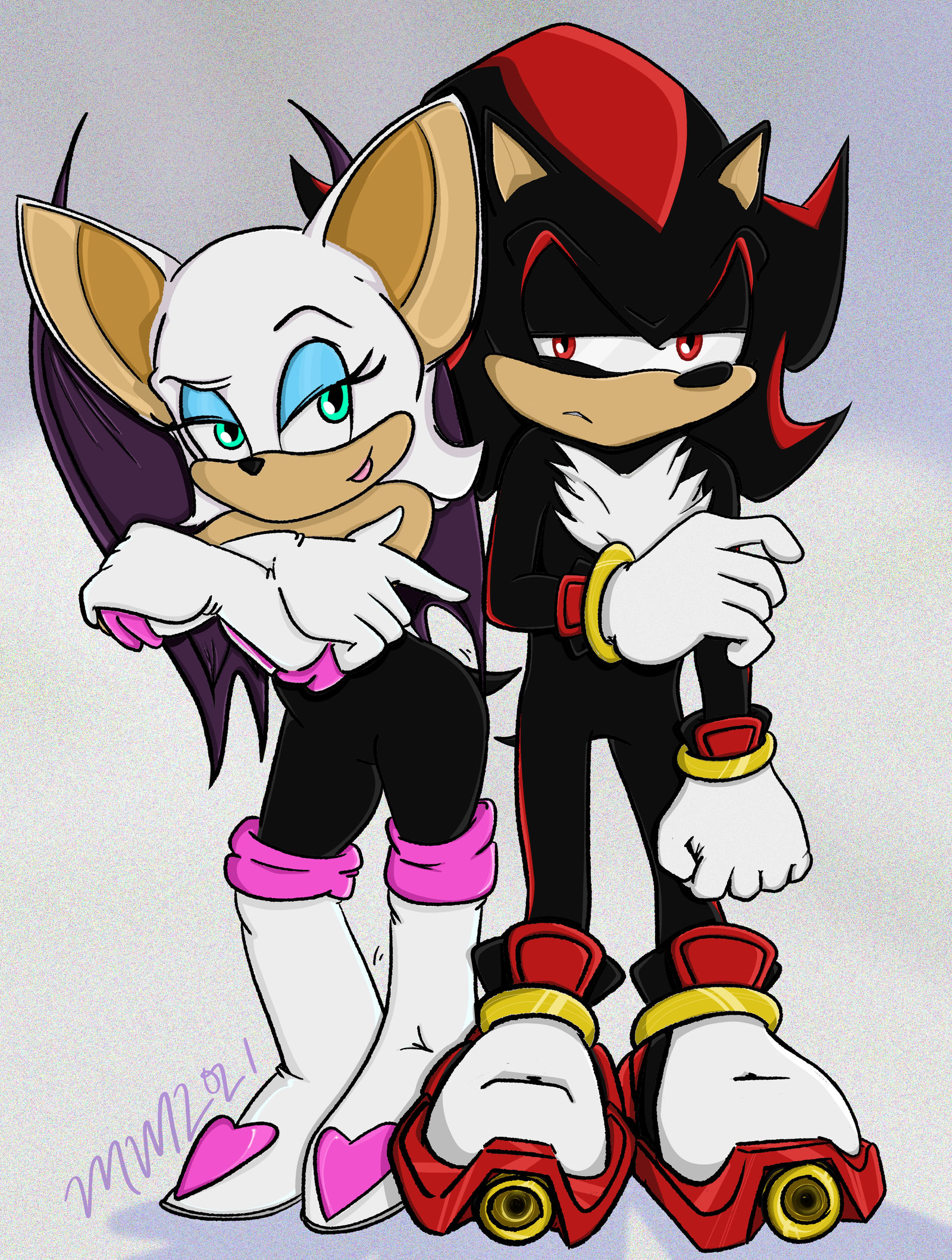 Shadow Rouge Wolf Shadow and Rouge by micazee on DeviantArt