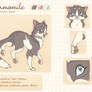 Chamomile - Fursona Reference Sheet