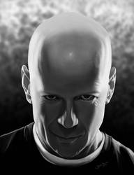 Bruce Willis bw version