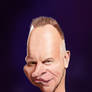 Sting caricature