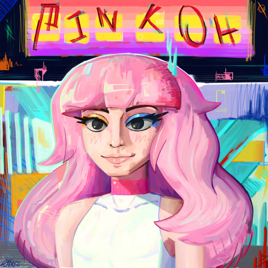 Painted Pink by Straqt on DeviantArt