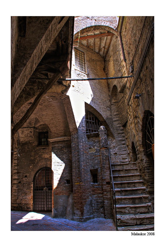 Perugian back-alley