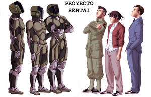Proyecto Sentai Concept Art