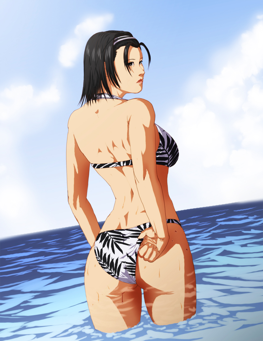 Jun Kazama swimsuit