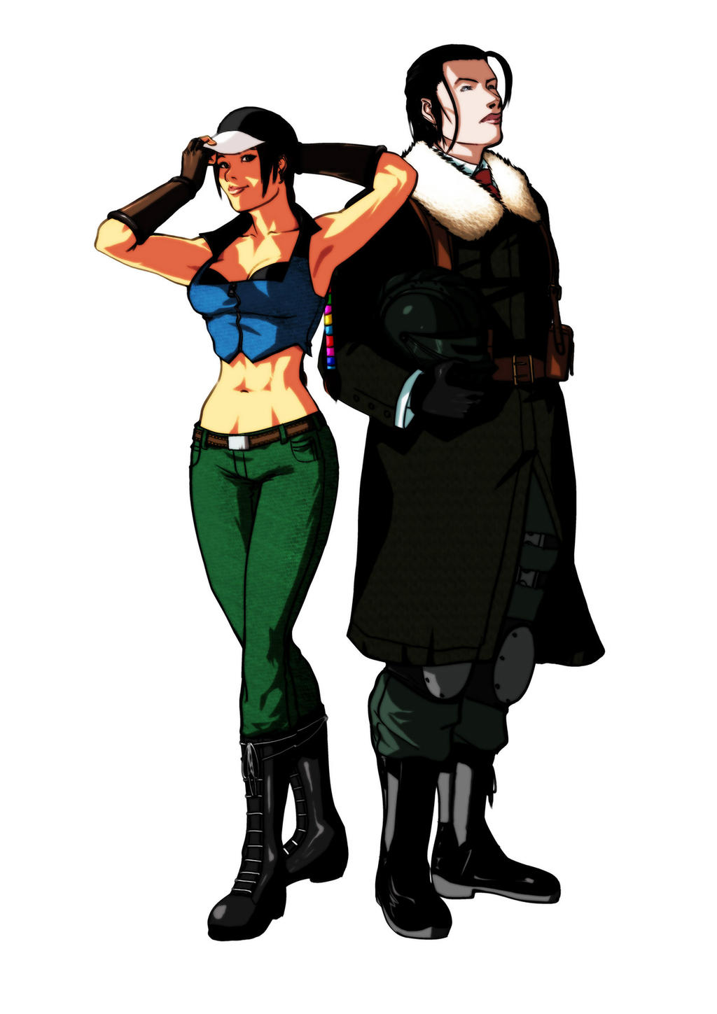 Julia Chang and Sergei Dragunov