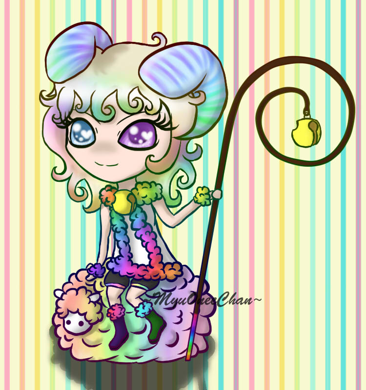 Rainbow Sheep Adopt (Closed)