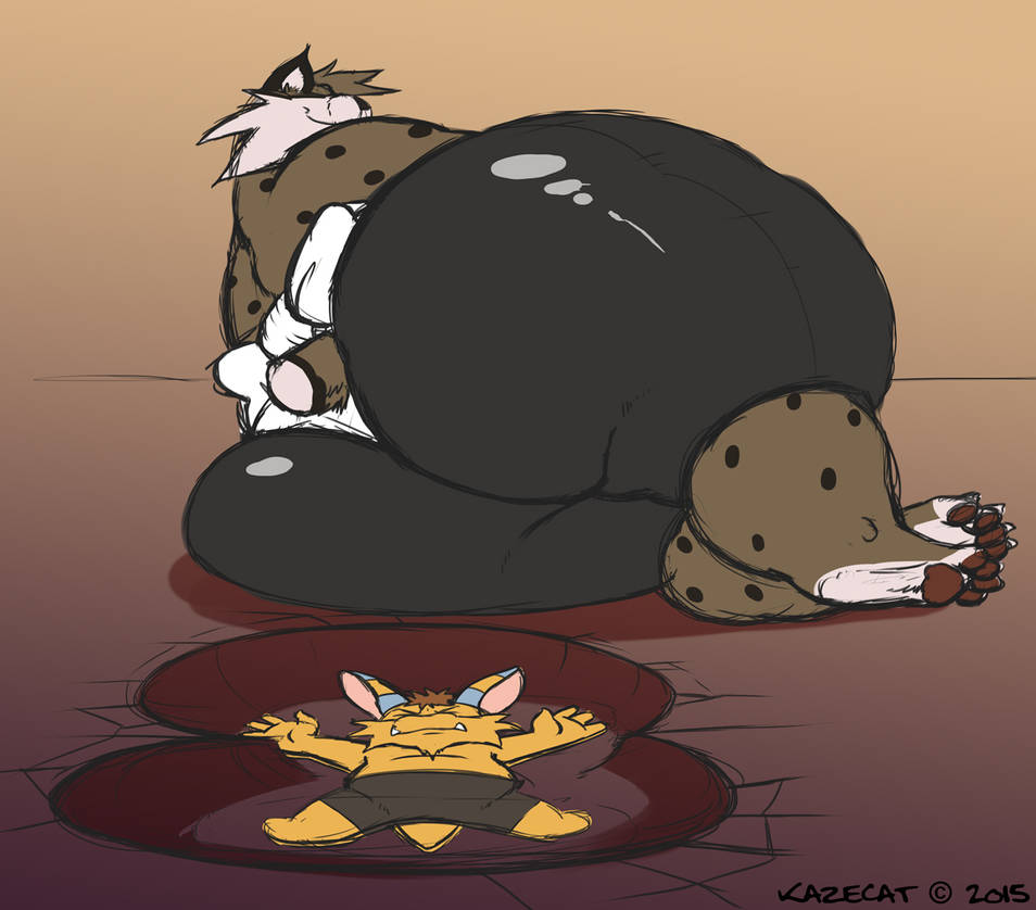 Squashing kazecat