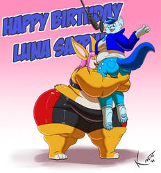 Happy Birthday Luna Sapphire