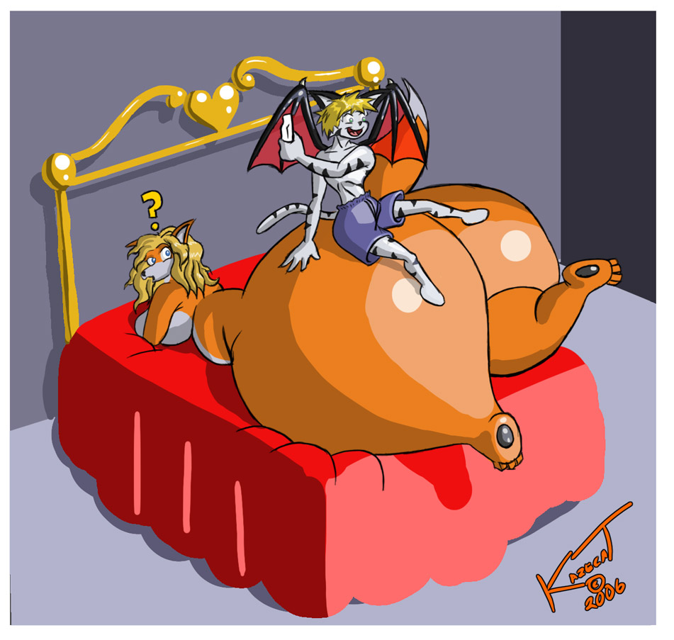 Fun in Bed by Kazecat