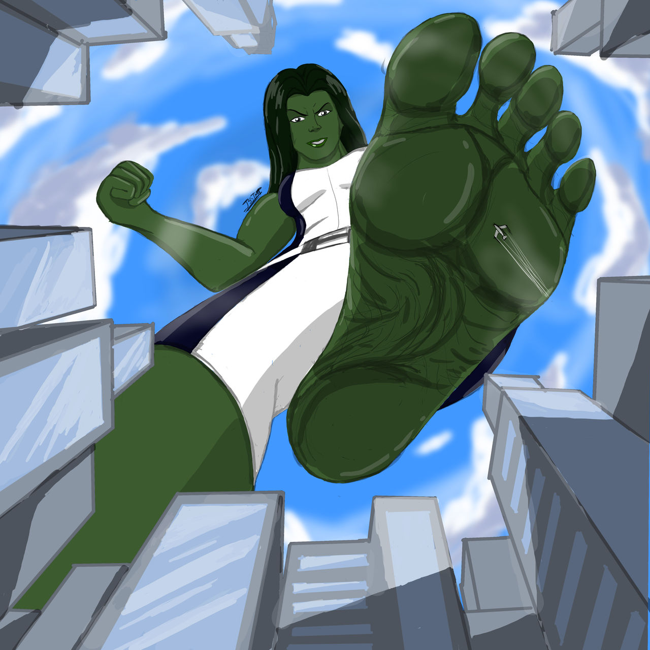 She Hulk CRUSH By JamesStormet On DeviantArt she-hulk-crush-by-jamesstormet-on-deviantart