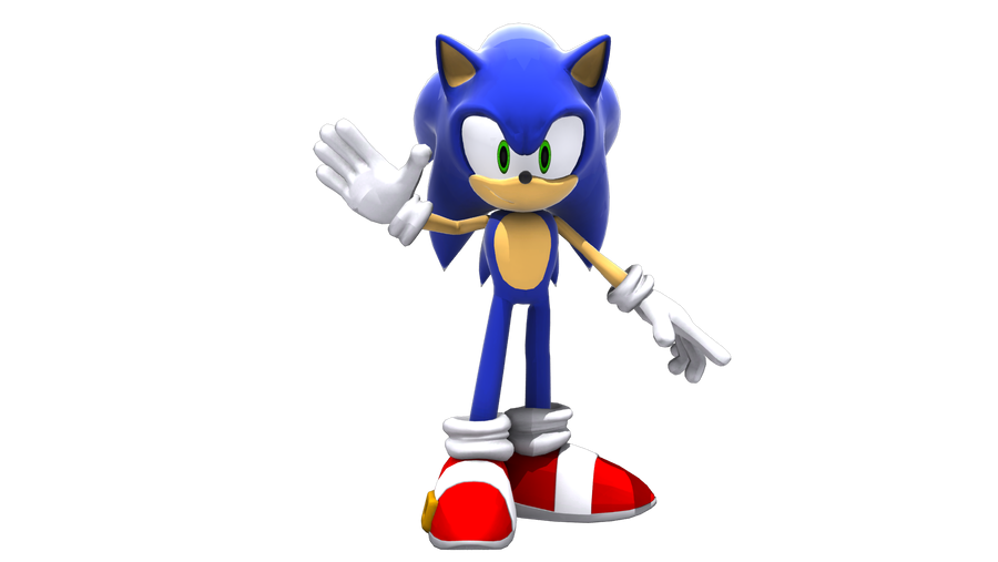 Sonic Is Waving By Meowbobe On DeviantArt sonic-is-waving-by-meowbobe-on-deviantart