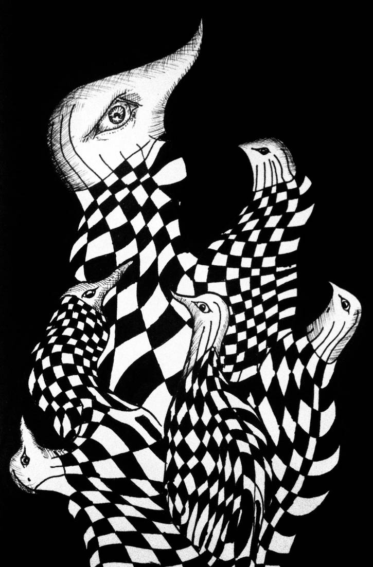 Checkerbirds by Zygomatical on DeviantArt
