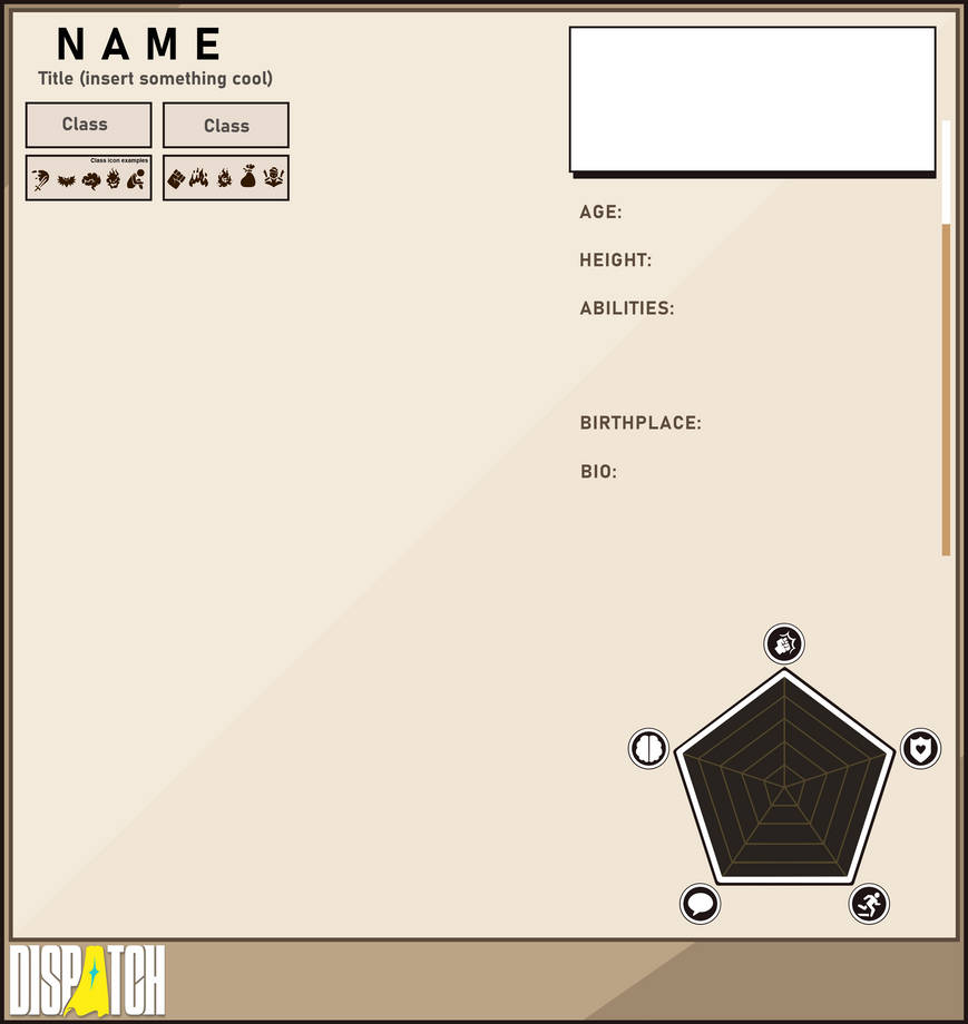 Dispatch OC reference base by Caktoz on DeviantArt