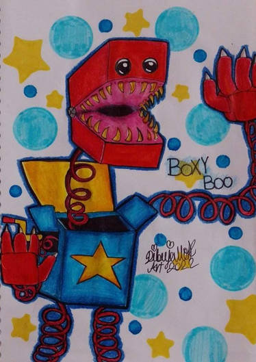 My Drawing of Boxy Boo by Woodlandsplit15 on DeviantArt