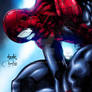 Spiderman art by Chucky Penero..colors by me..:)