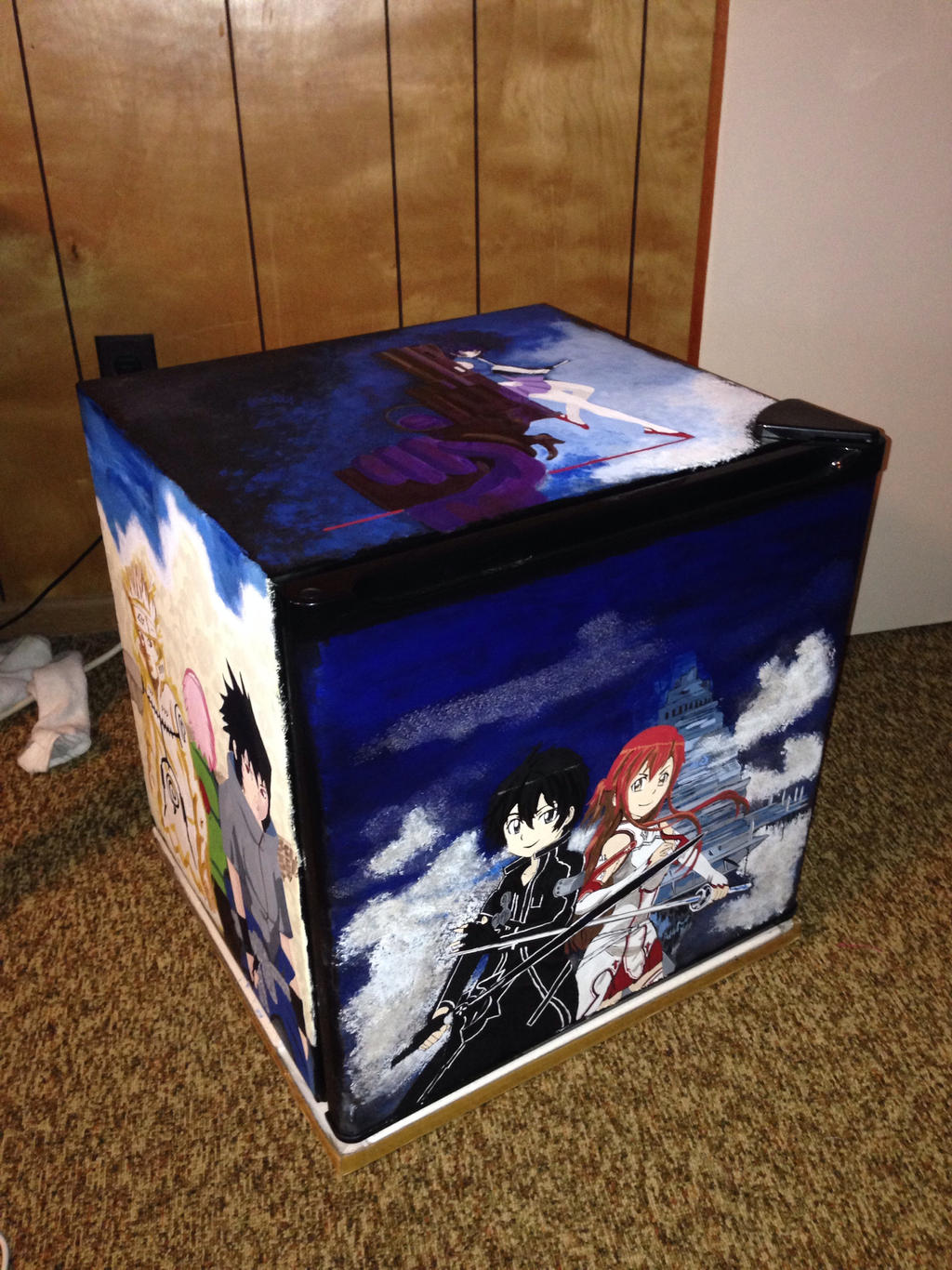 Anime Mini Fridge by jillianb23 on DeviantArt
