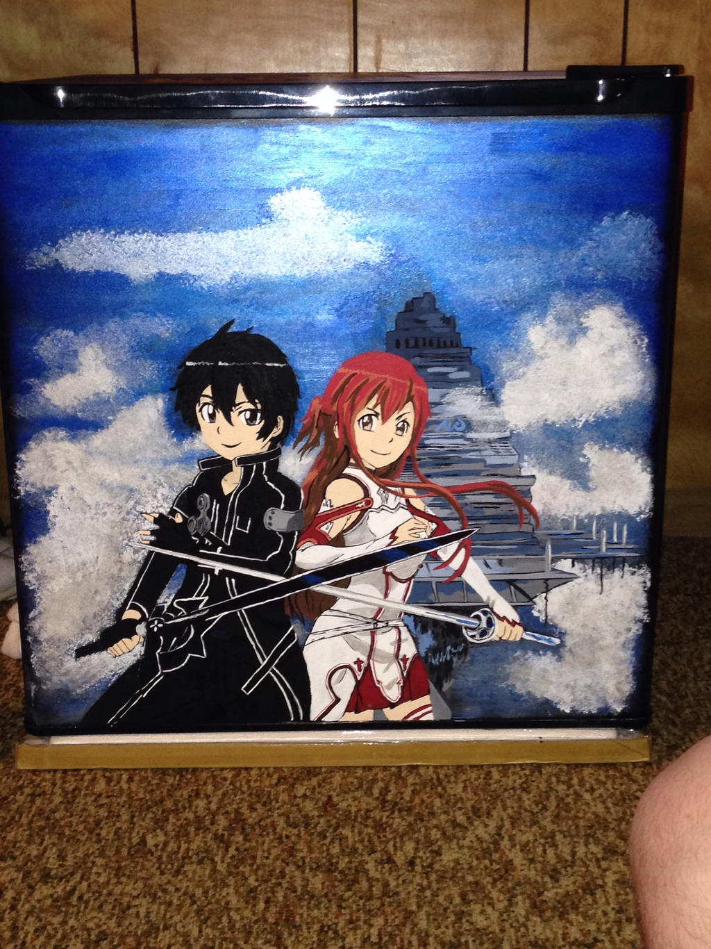 Anime Mini Fridge by jillianb23 on DeviantArt