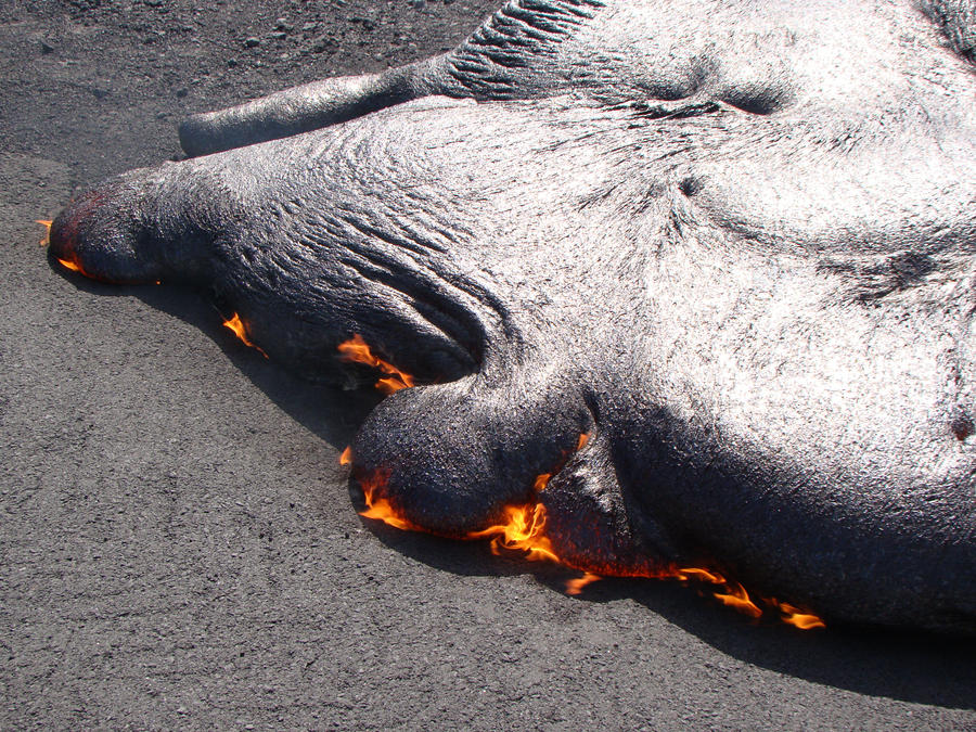 Lava Flow at Kalapana 2