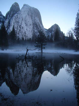 Cathedral Rocks in Yosemite