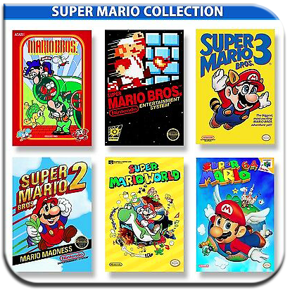 Super Mario Collection by BrasterTAG on DeviantArt