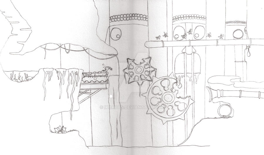 Rayman: Origins Level Design by Ikaryas on DeviantArt