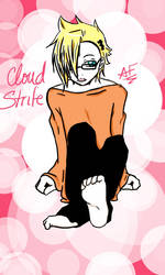 Cloud Strife in PJs