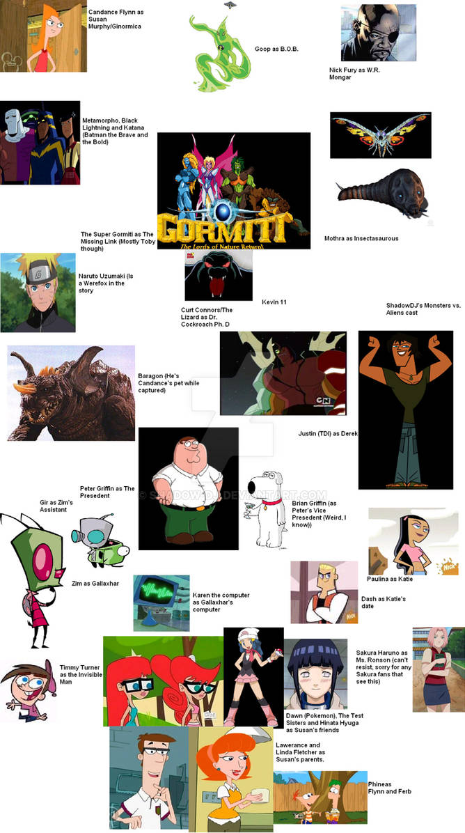 Monsters vs. Aliens parody by Shadow-DJ on DeviantArt